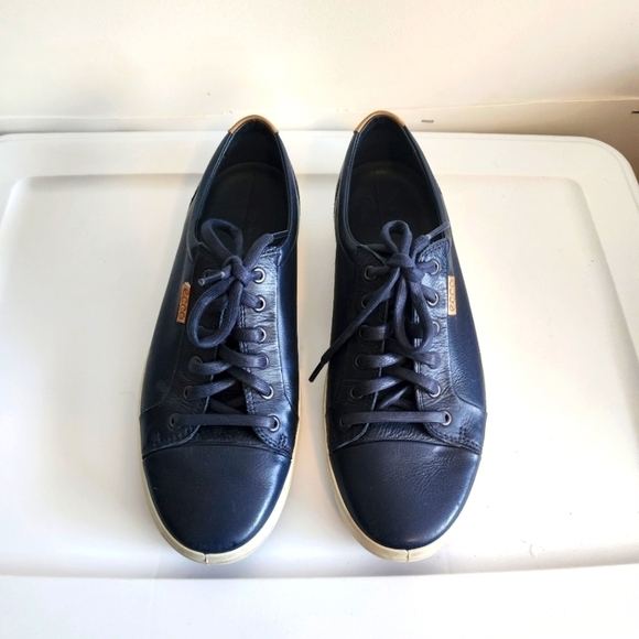Ecco Soft 7 Leather Sneakers